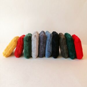 tous les coloris des éponges en bambou