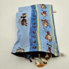 la pochette de rangement en tissu