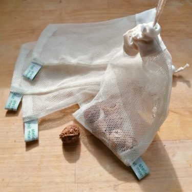 le fameux filet à bouts de savon si doux que l'on se lave avec