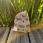le sac étanche en coton enduit fleuri
