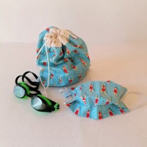mon filet m'emballe - sac étanche en toile enduite swimming girl