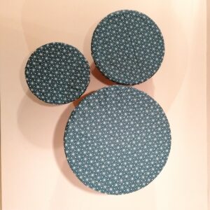 charlottes à plats couleur vert canard