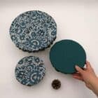 lot de 3 charlottes vert canard