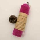 serviette douce rose