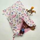 la pochette de rangement en tissu