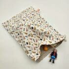 la pochette de rangement en tissu