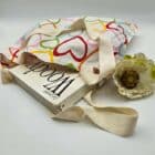 sac tote bag coloris coeurs