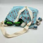 sac tote bag coloris swimming pool