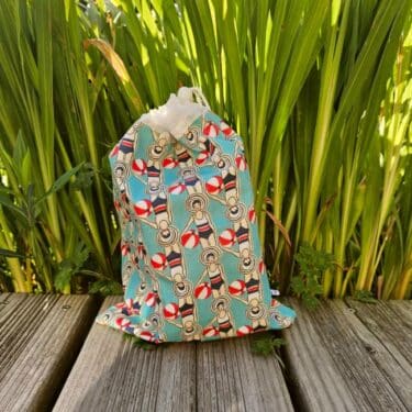le sac étanche en coton enduit